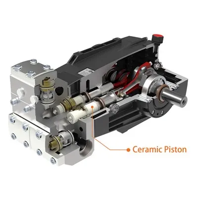 Bosimli yuvish nasosi keramik piston